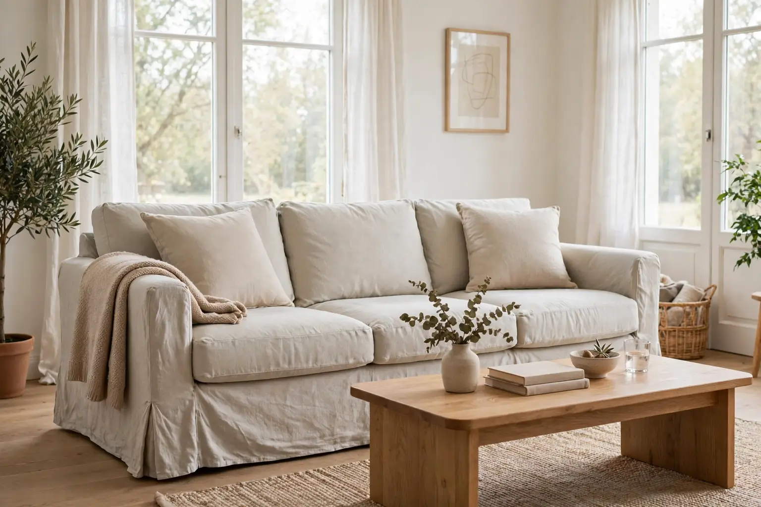 How to Choose Sofa Slipcovers That Fit Your Furniture and Style