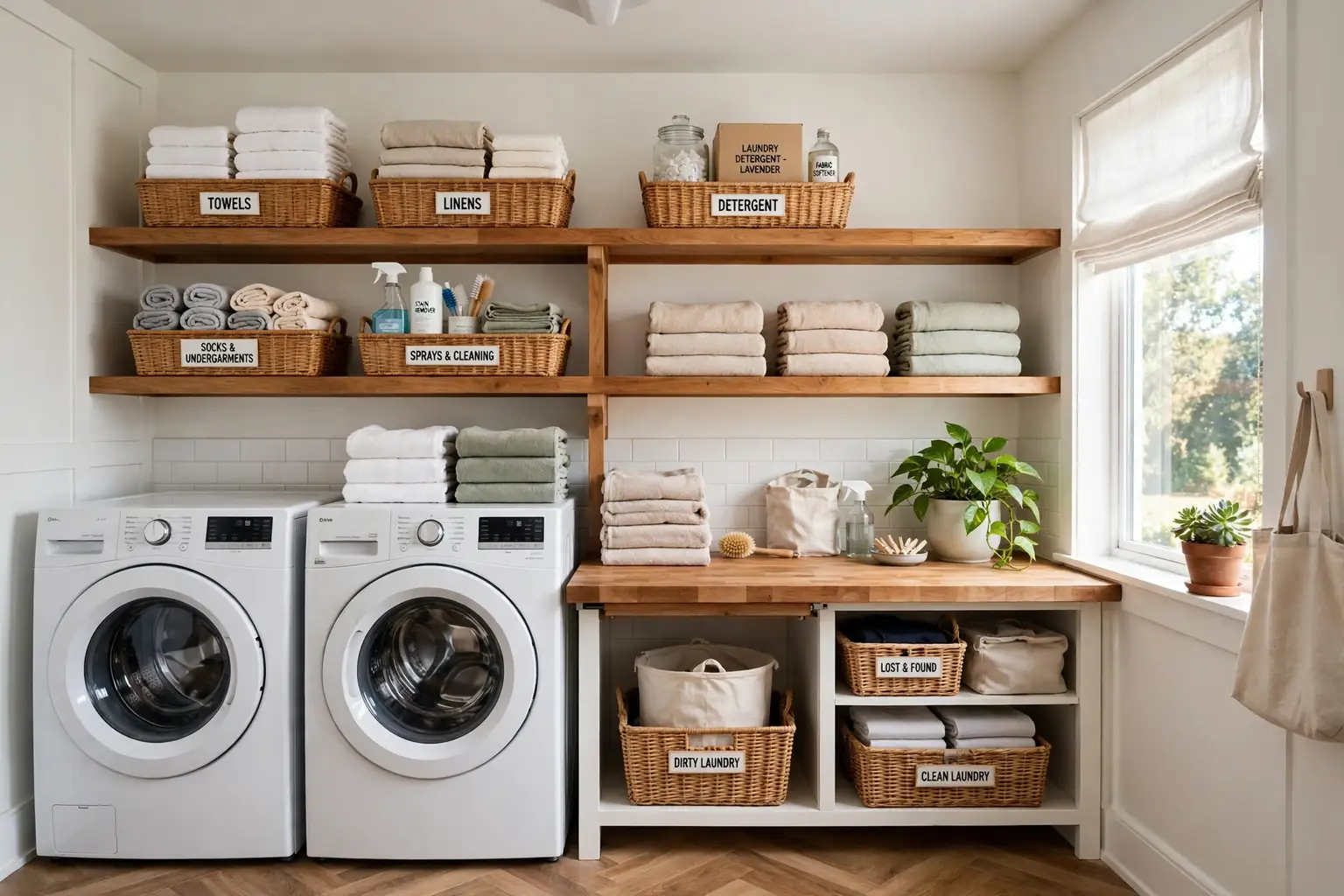 31 Smart Laundry Room Organization Ideas for More Style
