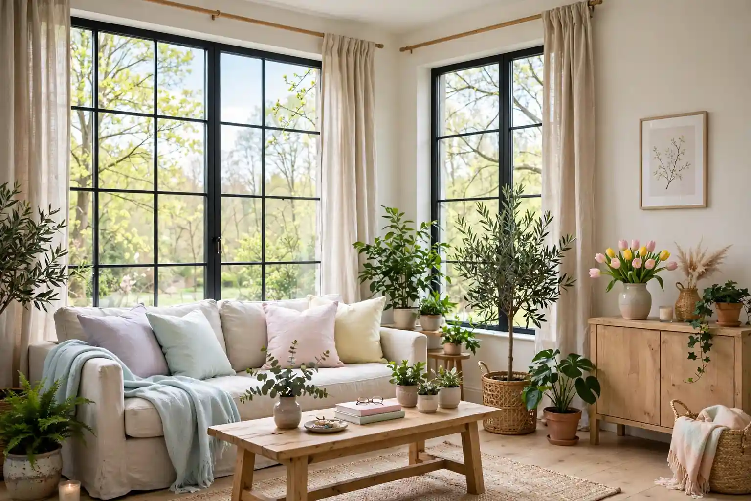 26 Spring Living Room Refresh to Bring More Personality Home