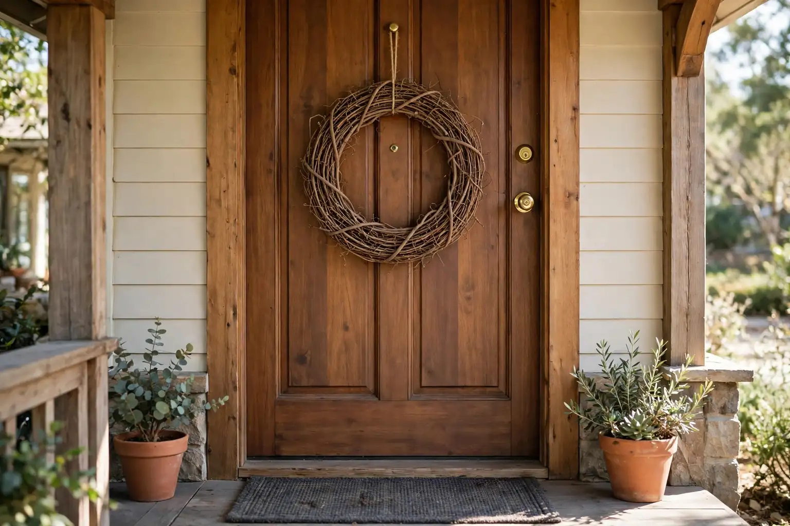 15 Twig Wreath Decorating Ideas Using Natural Materials