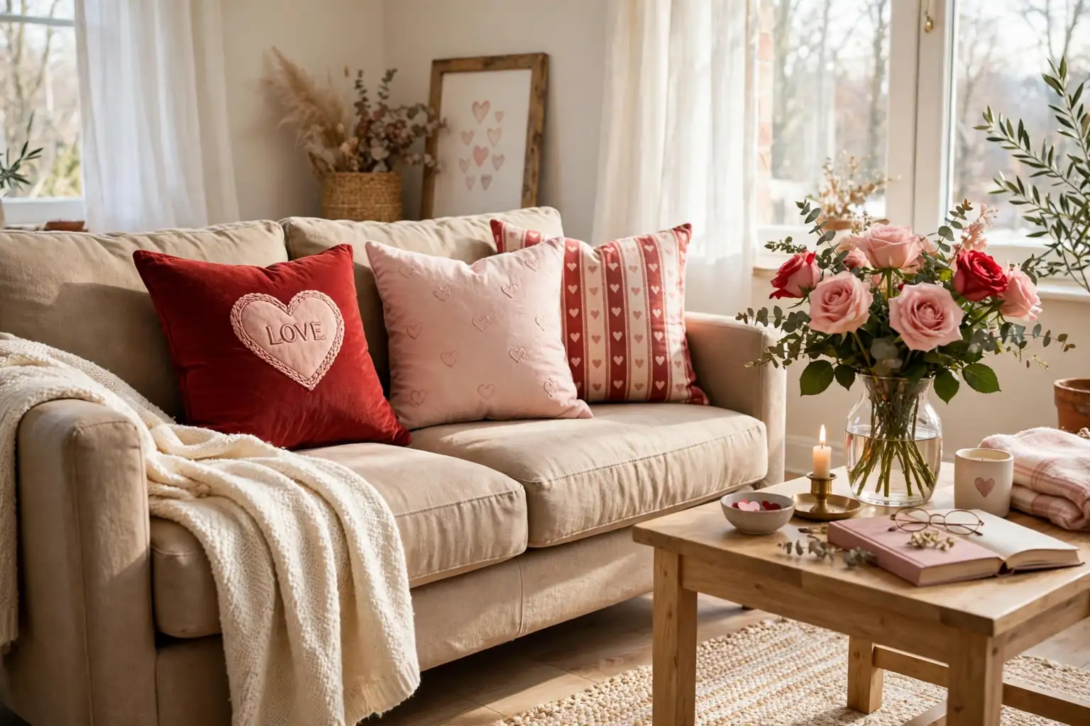 15 Valentine Pillow Ideas for a Simple Seasonal Refresh
