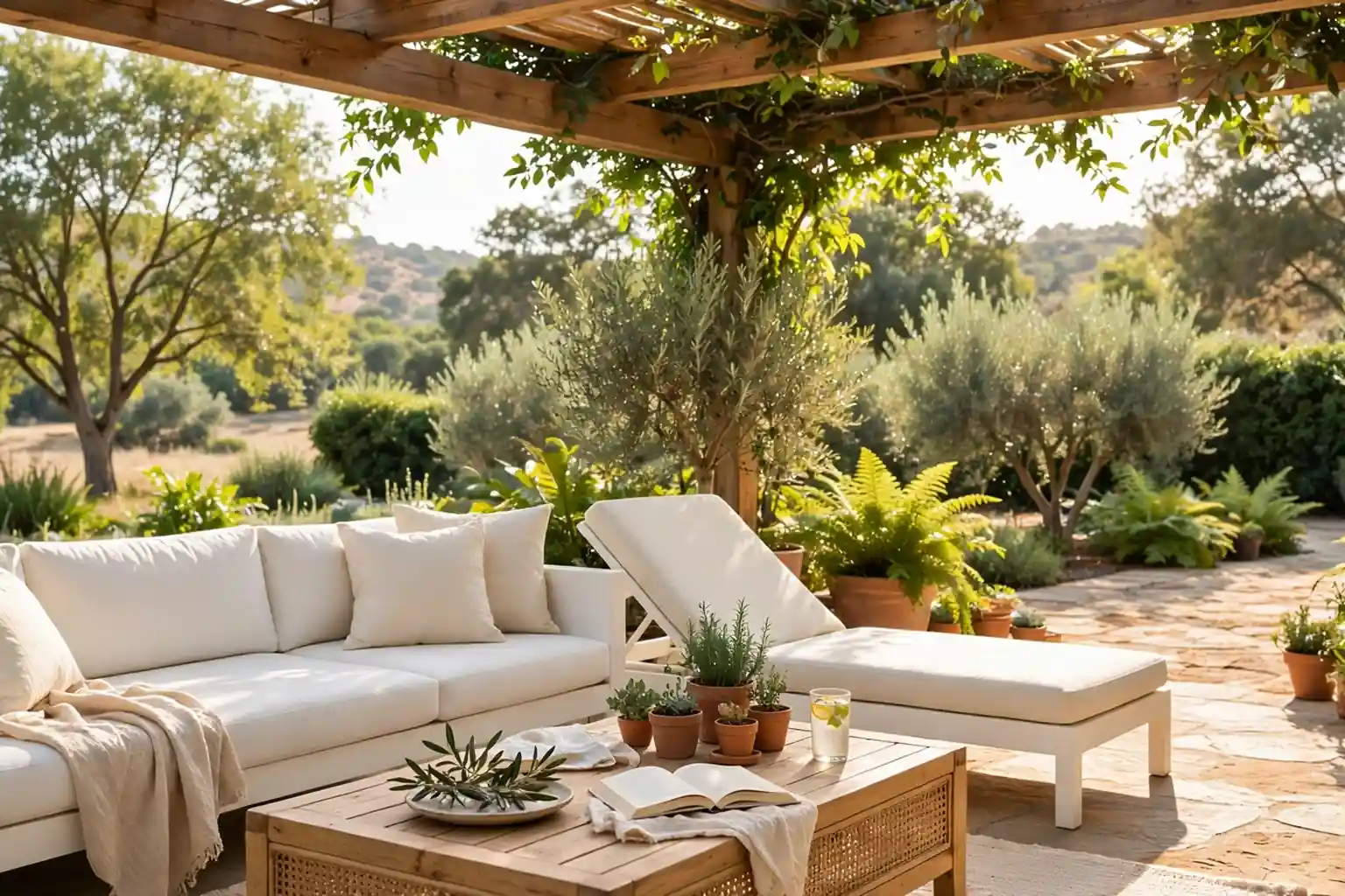 17 Ways to Style White Patio Furniture for a Relaxed Outdoor Space