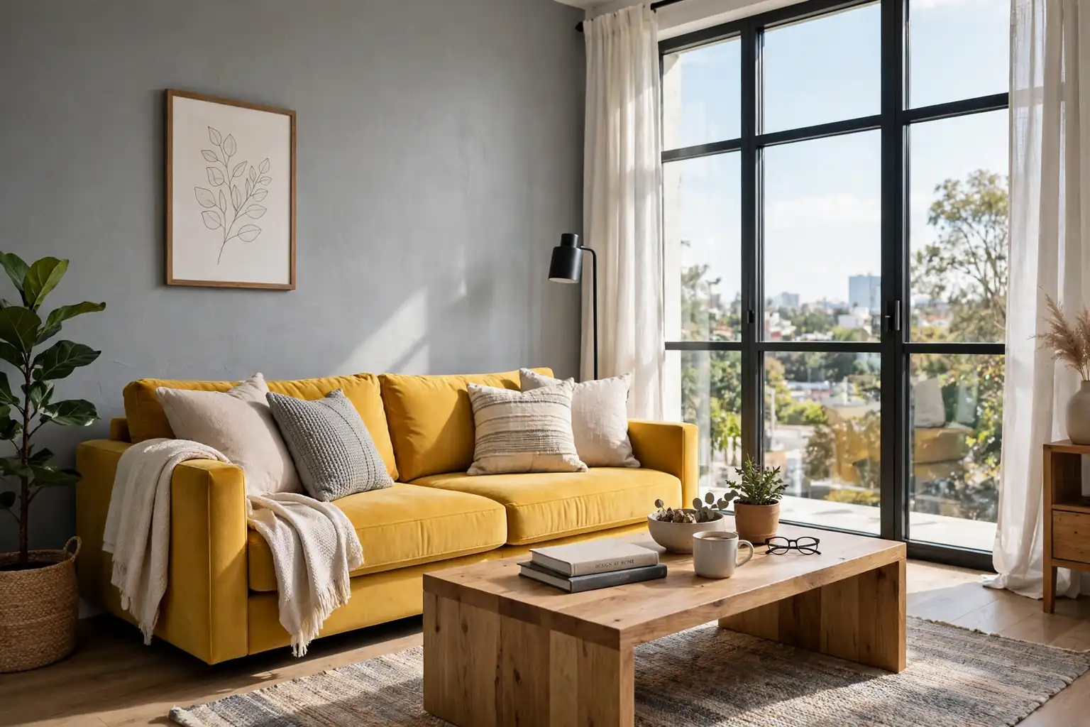 22 Yellow Couch Living Room Ideas to Give Your Space a New Look