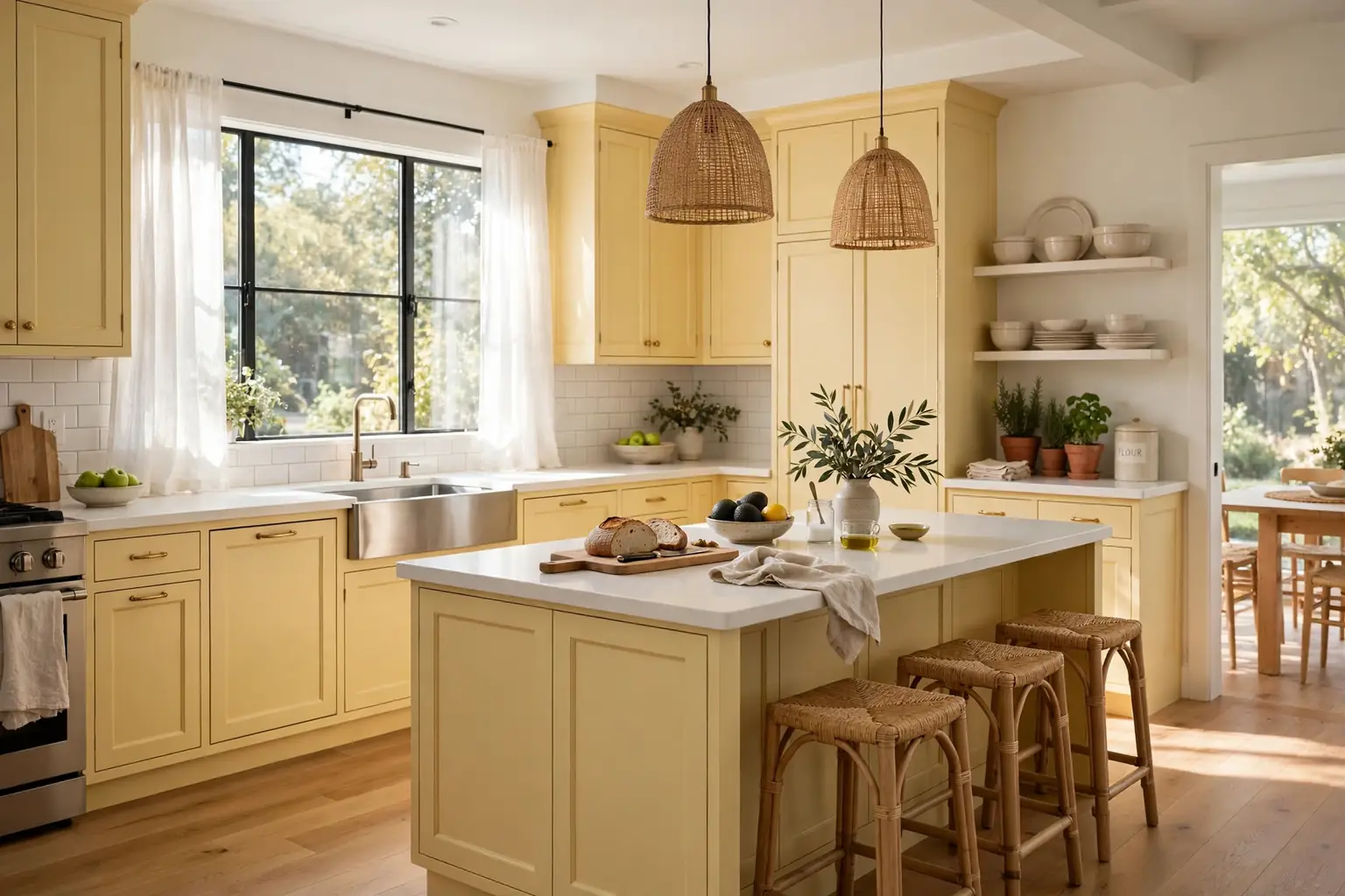 13 Yellow Kitchen Ideas for a Welcoming, Lived-In Look